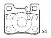 刹车片 Brake Pad:002 420 01 20
