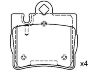 Brake Pad:003 420 06 20
