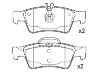刹车片 Brake Pad:003 420 51 20