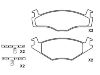 Plaquettes de frein Brake Pad:191 698 151 B