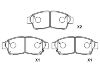 Brake Pad:04465-12540