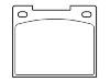 刹车片 Brake Pad:2725 315