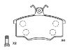 Bremsbelagsatz, Scheibenbremse Brake Pad:431 698 151 E