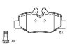 刹车片 Brake Pad:001 421 10 10
