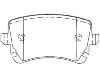 тормозная кладка Brake Pad:4B3 698 451