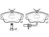 Bremsbelagsatz, Scheibenbremse Brake pad set:7D0 698 151 B