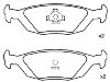 Pastillas de freno Brake pad set:41 96 317