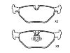 Brake pad set:34 21 1 163 395