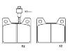 Pastillas de freno Brake pad set:4245.34