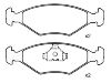 Bremsbelagsatz, Scheibenbremse Brake pad set:5882984