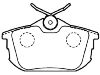 刹车片 Brake pad set:3085 097-8