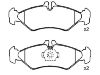 тормозная кладка Brake pad set:003 420 64 20