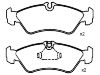 刹车片 Brake pad set:2D0 698 451