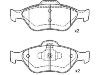 Pastillas de freno Brake Pad Set:1 101 464