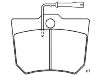 Pastillas de freno Brake Pad:120426