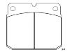 Pastillas de freno Brake Pad:121029