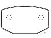 Pastillas de freno Brake Pad:121162