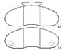 Pastillas de freno Brake Pad:631 420 00 20