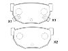 Pastillas de freno Brake Pad:44060-35F90