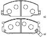 Pastillas de freno Brake Pad:04465-14061