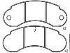 Pastillas de freno Brake Pad:140559