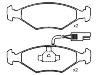 Bremsbelagsatz, Scheibenbremse Brake Pad:5 882 985