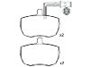 Bremsbelagsatz, Scheibenbremse Brake Pad:190 2494