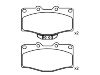 Bremsbelagsatz, Scheibenbremse Brake Pad:04465-35030