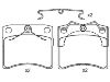 刹车片 Brake Pad:701 698 151 F