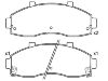 刹车片 Brake Pad:0K72A-33-28Z