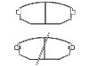 Bremsbelagsatz, Scheibenbremse Brake Pad:58101-M1A00