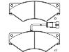Bremsbelagsatz, Scheibenbremse Brake Pad:190 6427