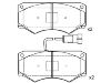 Bremsbelagsatz, Scheibenbremse Brake Pad:190 6430