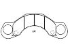 Bremsbelagsatz, Scheibenbremse Brake Pad:150428