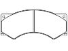 тормозная кладка Brake Pad:BBU 8177