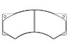 тормозная кладка Brake Pad:190 6345