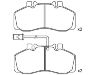 тормозная кладка Brake Pad:190 6144