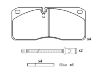 Brake Pad:151078-116