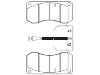 Plaquettes de frein Brake Pad:5001 829 545