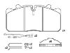 Plaquettes de frein Brake Pad:151253-121