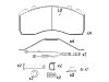 Plaquettes de frein Brake Pad:81 50820 5017