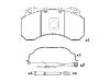 Plaquettes de frein Brake Pad:5001 857 615