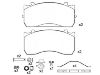 Bremsbelagsatz, Scheibenbremse Brake Pad:151404-066