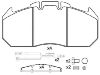 Plaquettes de frein Brake Pad:81 50820 6041