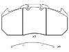 Bremsbelagsatz, Scheibenbremse Brake Pad:151405-067