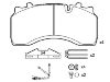 Plaquettes de frein Brake Pad:151430-124