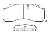 Bremsbelagsatz, Scheibenbremse Brake Pad:151437-066