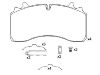 Bremsbelagsatz, Scheibenbremse Brake Pad:151631-066