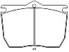 Plaquettes de frein Brake Pad:160435