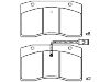 Plaquettes de frein Brake Pad:9316 1314